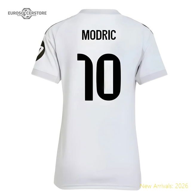 Exceptional 2025-2026 Real Madrid Main Jersey (womens) (modric 10)