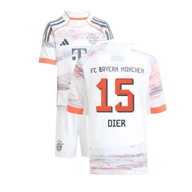2025-2026 Bayern Munich Away Mini Kit (Dier 15)