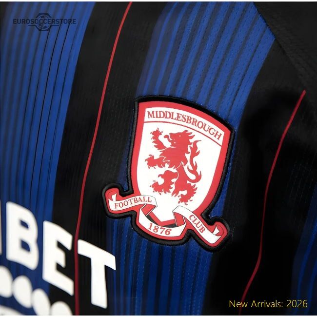 2025-2026 Middlesbrough Away Shirt - Authentic Design - Authentic Design