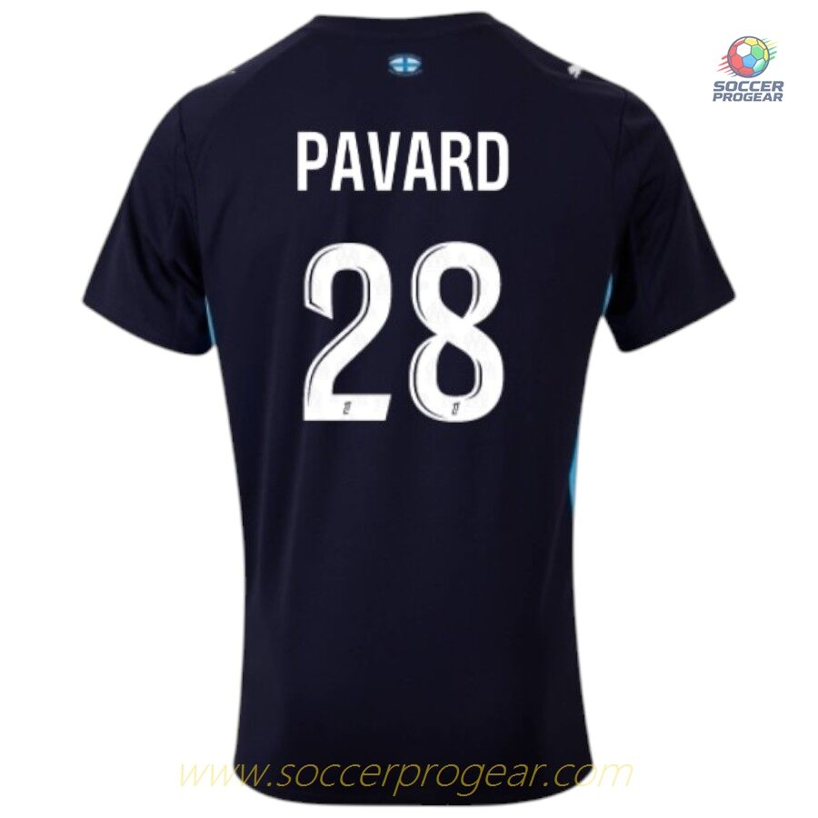 OM Ligue 1 Uber Eats Away Youth Football Kit Soccer Jersey 2025/26 Collection Pavard