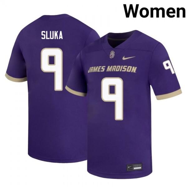 Women NCAA Team #9 Matthew Sluka Authentic Jersey - Authentic