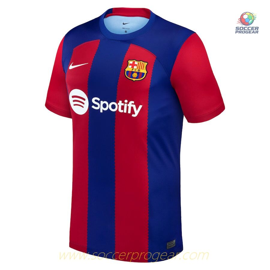 Barca Team Shirt 2023 2024 Home Lewandowski