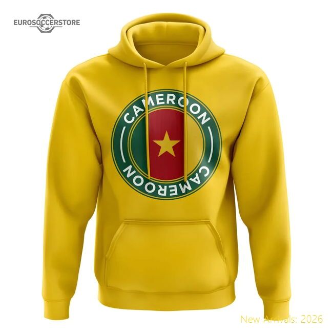 Cameroon Football 20242025 Regular Hoodie  Highperformance
