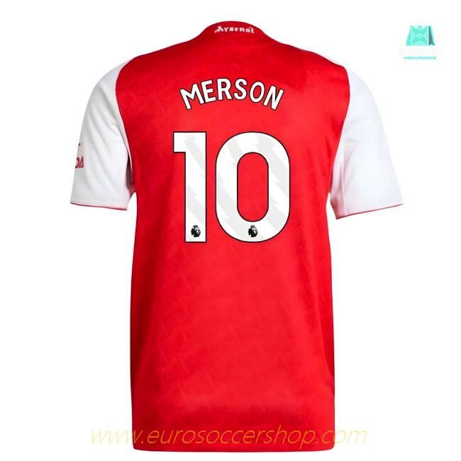 2025-2026 Arsenal Authentic Home Shirt (Merson 10)
