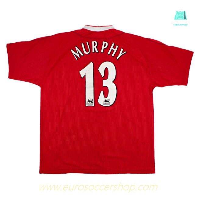 Liverpool 2002-04 Home Shirt (L) Murphy #13 (Good)
