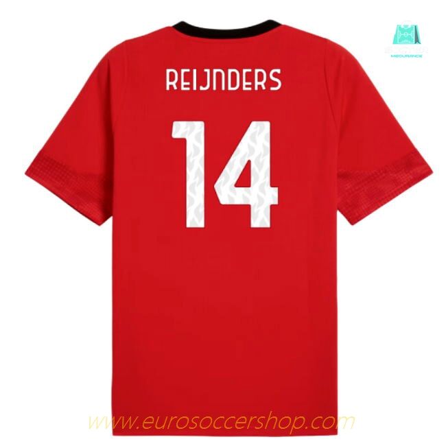 2025-2026 AC Milan Training Jersey (Red) (Reijnders 14)