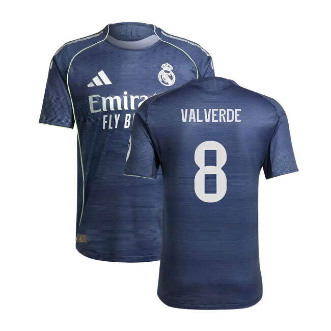 2025-2026 Genuina Camiseta Real Madrid Visitante - Edición Limitada