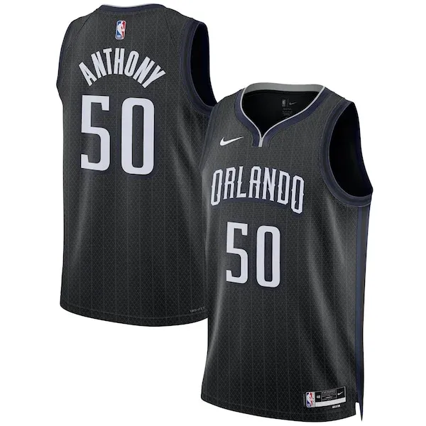 Durable Cole Anthony ORL Swingman Jersey - Black - Licensed Product