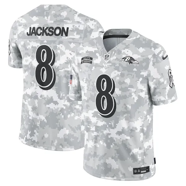 Baltimore Ravens Limited NFL Jersey - Camo | Premium Football Apparel