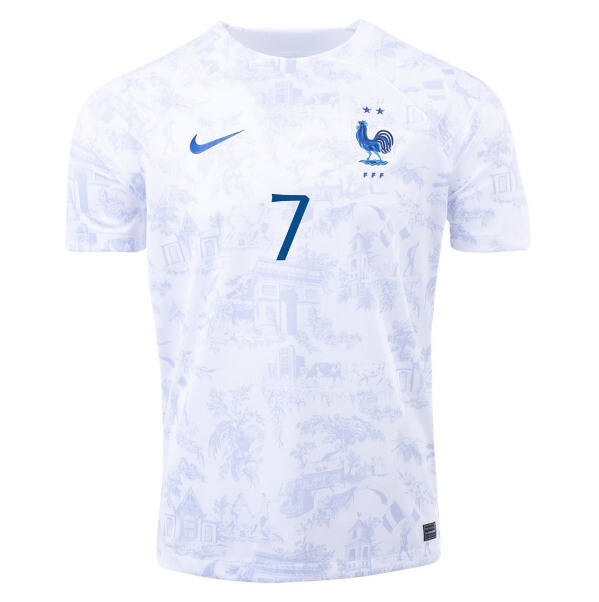 Premium Quality World Cup 2022 France Away GRIEZMANN Soccer Jersey