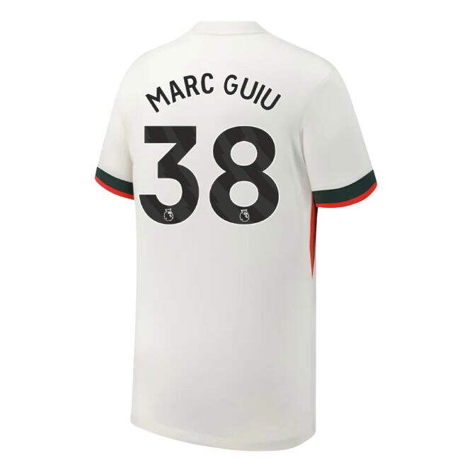 Chelsea Chelsea Away Shirt Kids Marc Guiu #38 Authentic Design Pas...