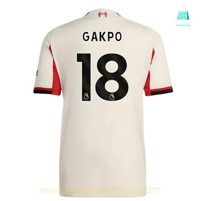 2025-2026 Liverpool Authentic Away Shirt (Gakpo 18)