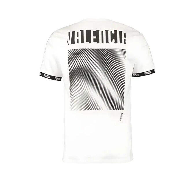 2019-2020 Valencia Puma Football Culture Tee (White)