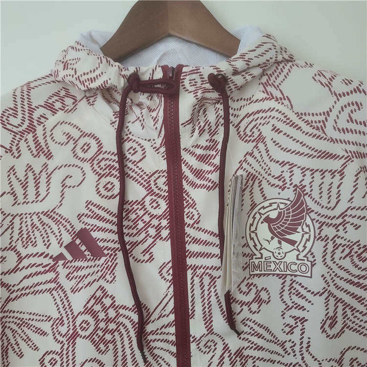 Genuine Lightweight 2022 MEXICO PINK WINDBREAKER JACKET