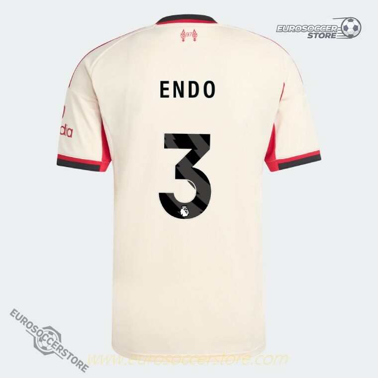 Away Jersey for Liverpool's ENDO 3 in the 25-26 Season