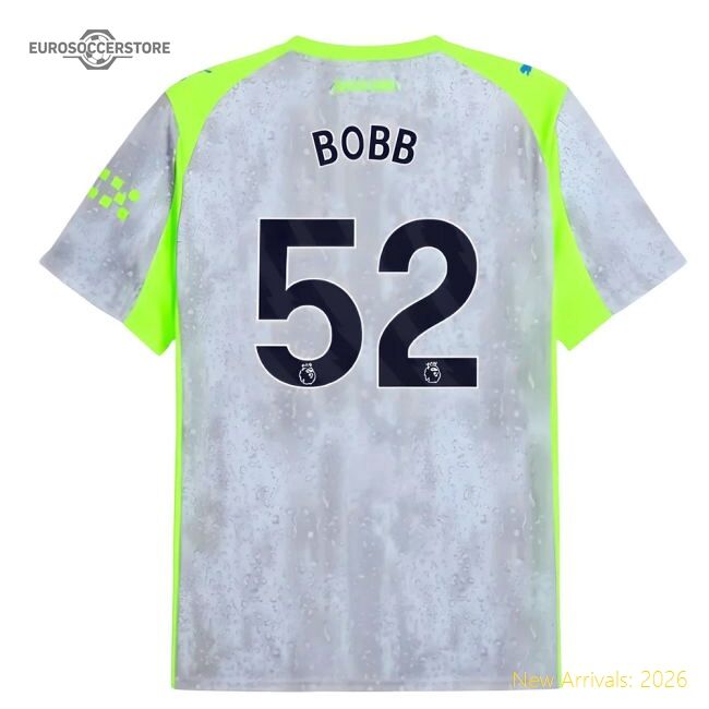 Authentic 2025-2026 Man City Third Shirt (bobb 52) - Premium Quality