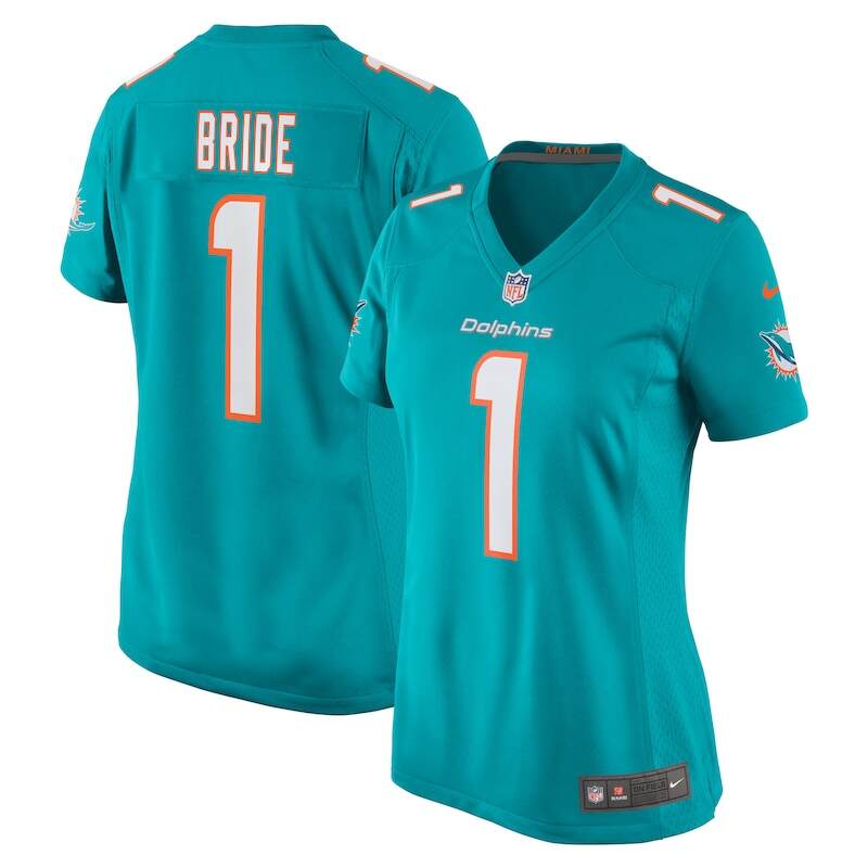 None Number 1 Bride Miami Dolphins Vintage Collector's Item Game Day W