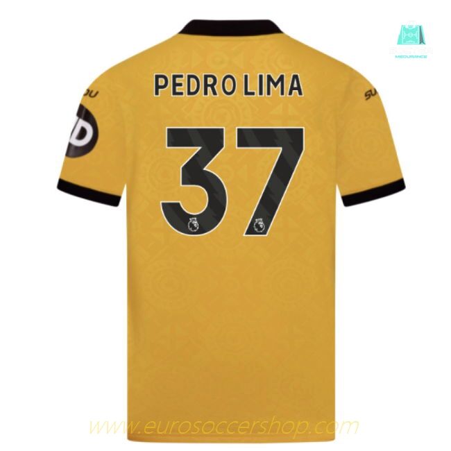 2025-2026 Wolves Home Shirt (Kids) (Pedro Lima 37)