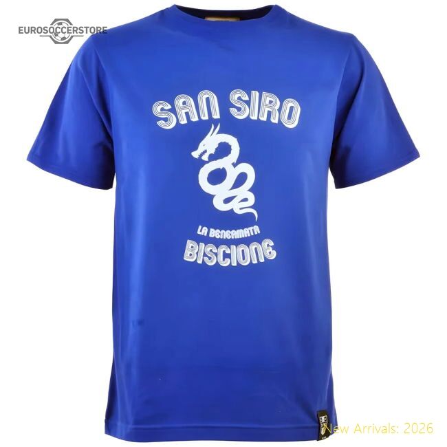 San Siro Biscione Inter Tee - Royal - Economical - Supporter Edition