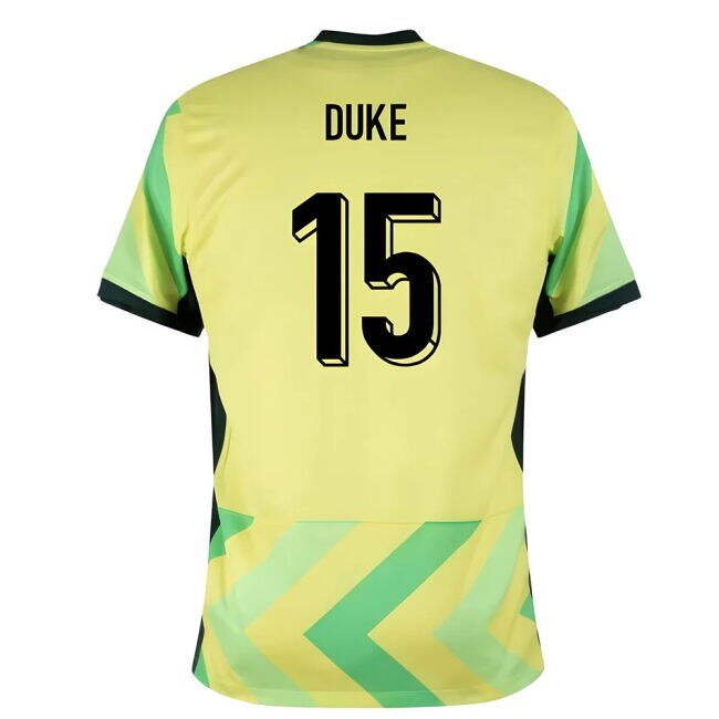 Duke 15 Match Worn Style Australia Home Professional Jersey 2025-2026