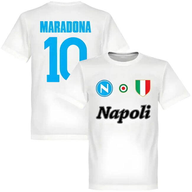 Special Edition 2025-2026 Napoli Official T-shirt - Legendary Number 7