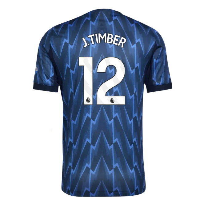2025-20 Arsenal Away Football Kit Timber #12 L M S