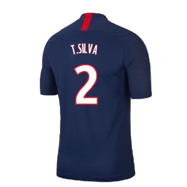 Dedicated Psg Home Nike Vaporknit Shirt Mint S T Silva #2 Pro Seri...