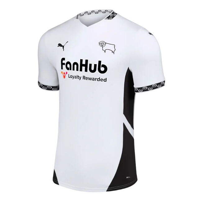 Original 2024-2025 Derby County Home Shirt Stylish Design