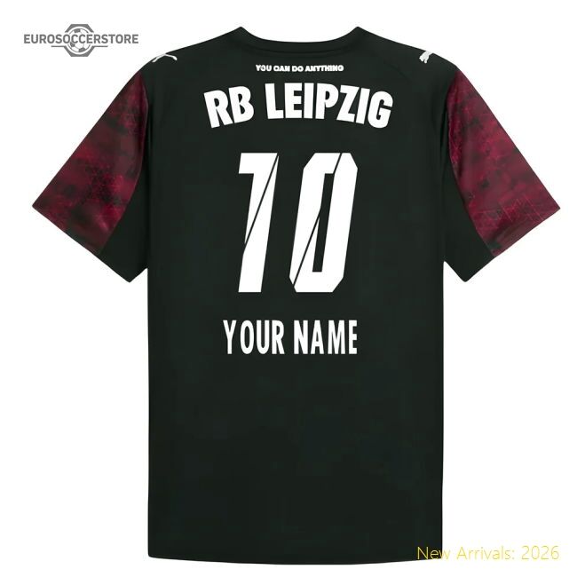 2025-2026 Red Bull Leipzig Third Shirt (your Name) - Official Design