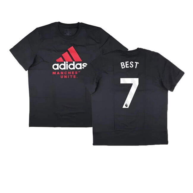 match worn 2024-2025 Man Utd Seasonal Graphic Tee (Night Grey) (Bes...