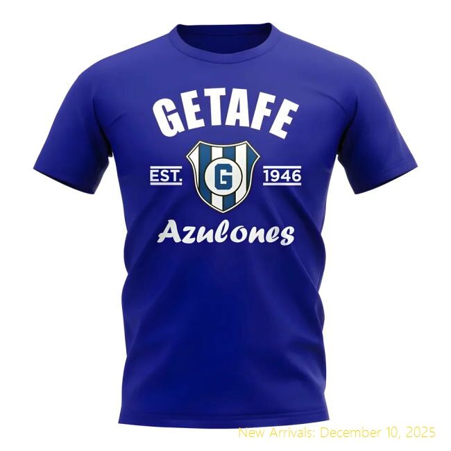 Getafe Established Football T-Professional Shirt (Royal) - Economical