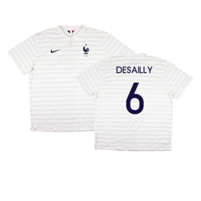 2014-2015 France Soccer Team Away Shirt