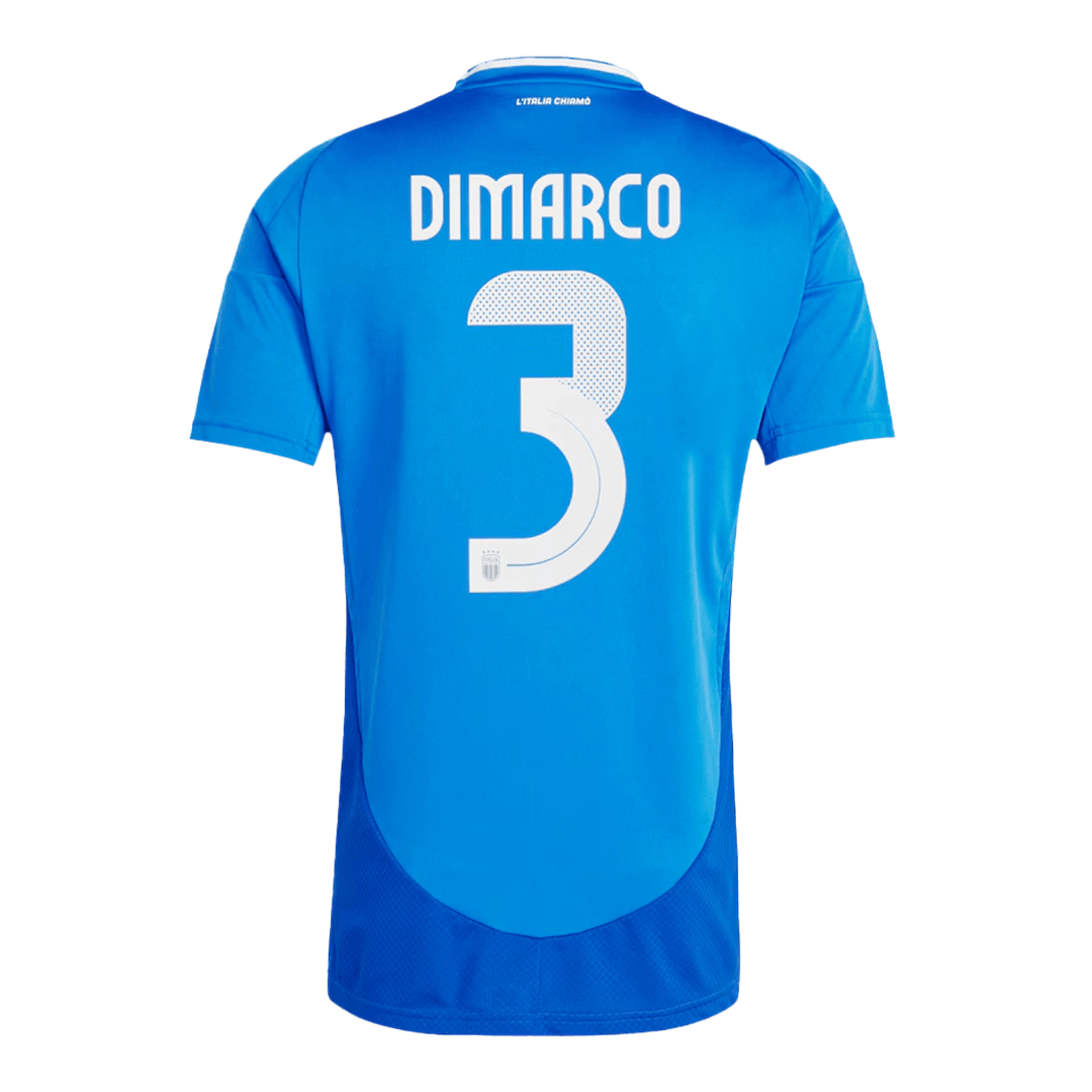 UEFA Euro 2024 Italy Home Shirt DIMARCO 3 - Official Replica 26695