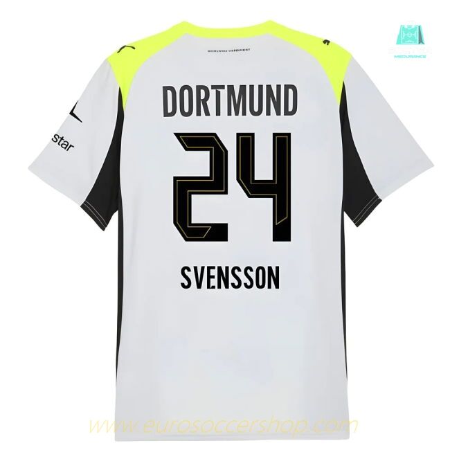 2025-2026 Borussia Dortmund Away Shirt (Svensson 24)