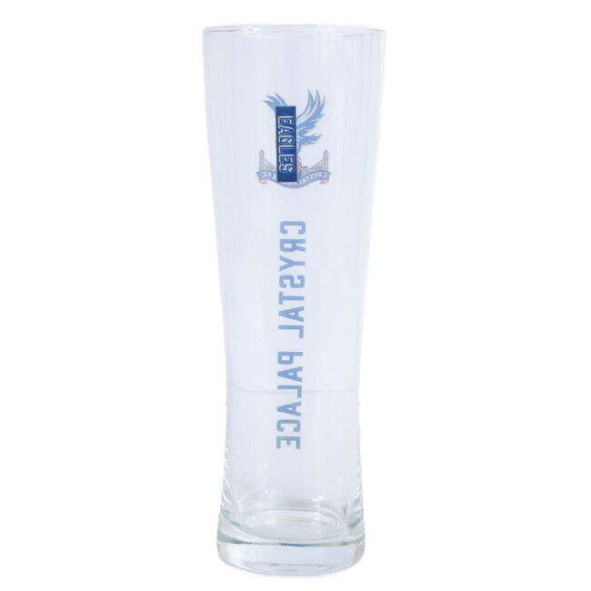 Crystal Palace FC Tall Beer Glass