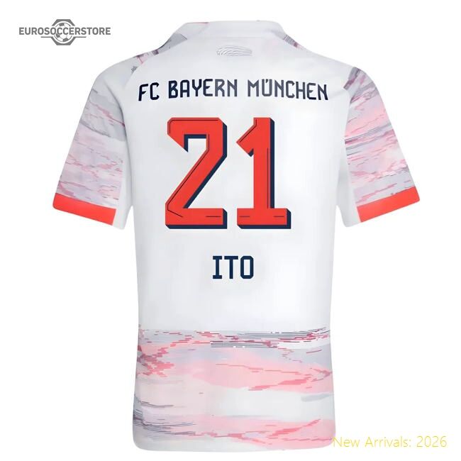 High-quality 2025-2026 Bayern Munich Alternate Jersey (kids) (ito 21)