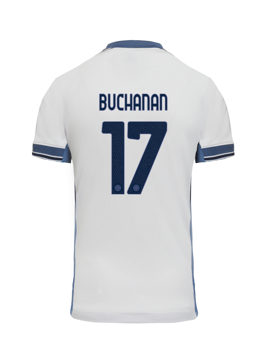 Inter Milan 24-25 Season Away Jersey - BUCHANAN #17