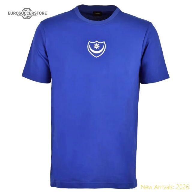Superior Portsmouth Retro T-shirt - Royal - Authentic Design