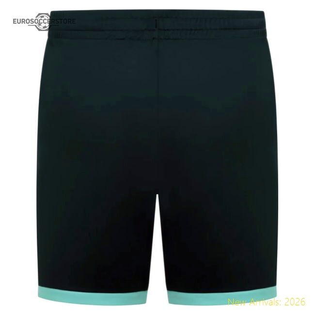 Official 2025-2026 Wolves Away Shorts (green) - Premium Quality Baby