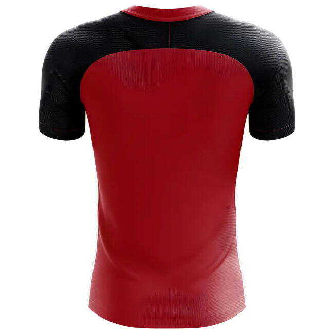 2025-2026 Albania Flag Concept Football Shirt - Womens