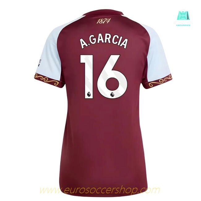 2025-2026 Aston Villa Home Shirt (Womens) (A.Garcia 16)