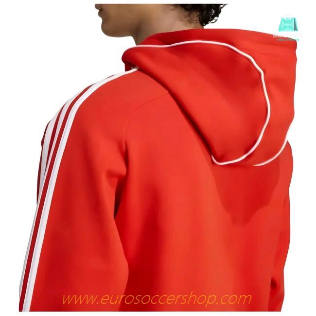 2025-2026 Bayern Munich UBP Doubleknit Hoody (Red)