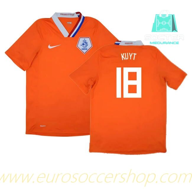 World Cup Holland Home Shirt (Kuyt 18)