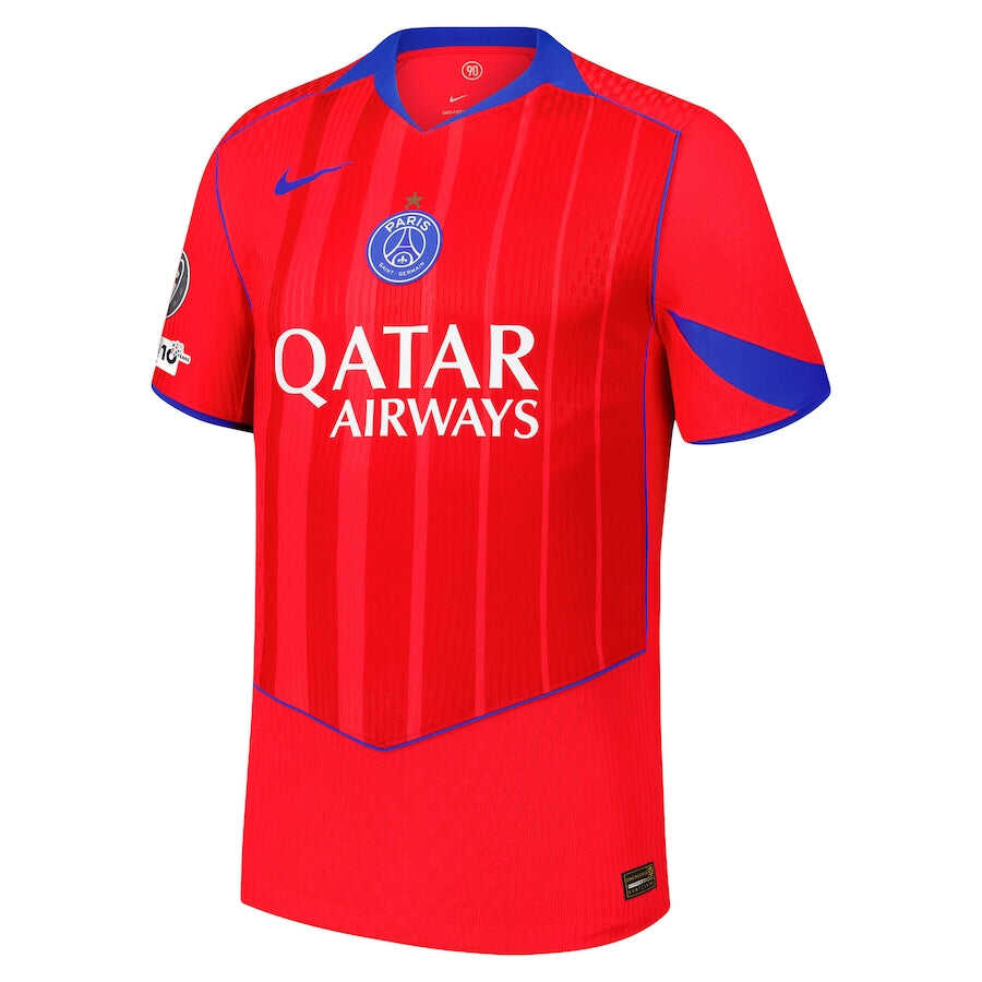 Player Version PSG Third Away Soccer Jersey 2025/26 with UCL Titlehold
