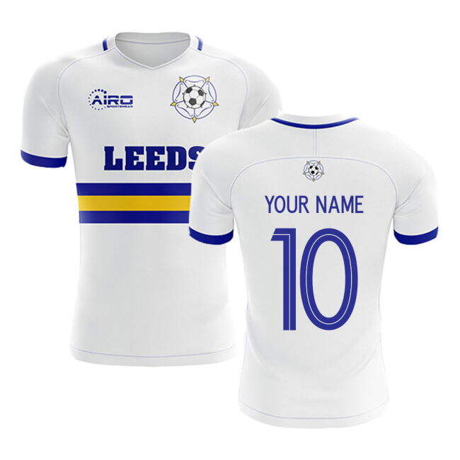 2025-2026 Leeds Home Finest - Flexible Official Shirt Your Name A#963