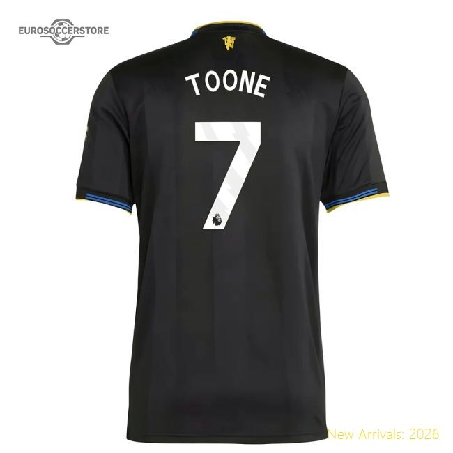 Official 2025-2026 Man Utd Authentic Third Shirt (toone 7) - Premium