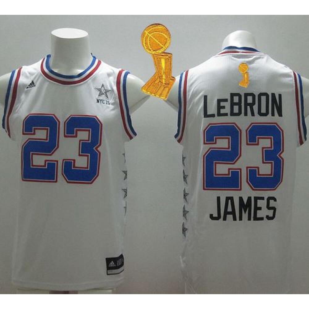 Elite LeBron James23 Jersey - White - Basketball Fan Gear
