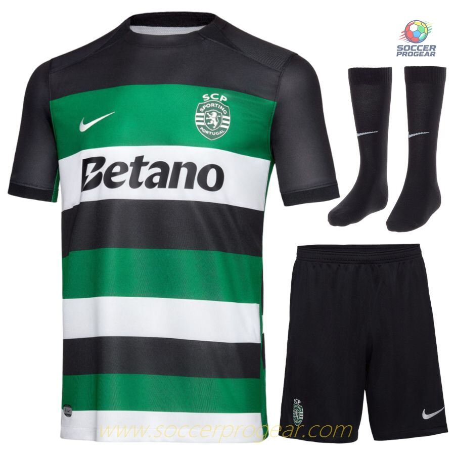 Youthren's Sporting Home Team Jersey Team Jersey 2024/25 Collection