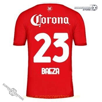 Toluca BAEZA 23 Home Soccer Jersey for the 23-24 Season