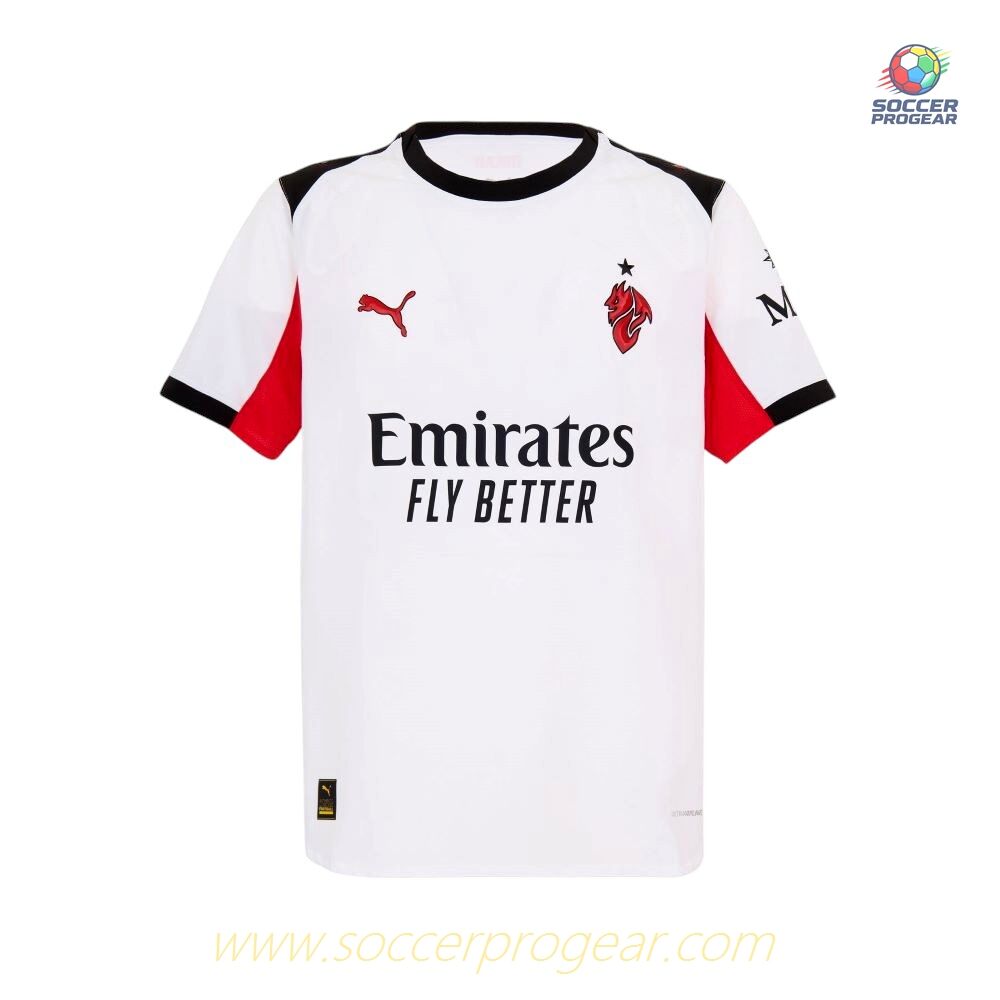 AC Milan Childrenren's Football Kit Away Team Soccer Team Shirt 2025-2026 Season